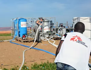 Ouganda, 2018 : camps de réfugiés - Aquaforce 15000