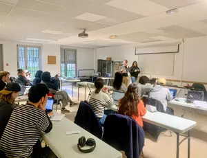 Mission Veoliaforce Quitterie de La Villegeorges chez Bioforce, janvier 2025