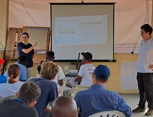 2025 Elettra Balboni et Antonella Fioravanti formatrices FSM ERU en Ouganda