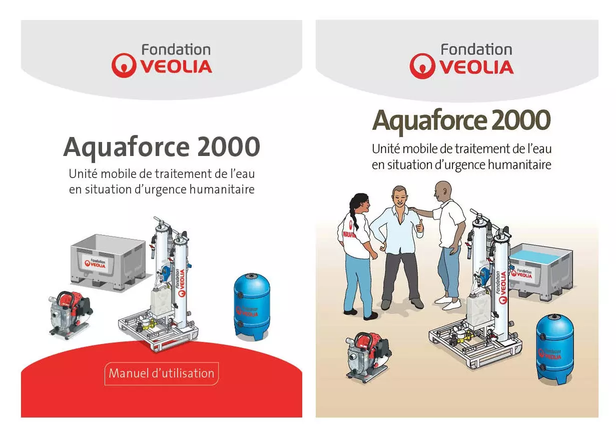 Aquaforce 2000 : Manuel + BD